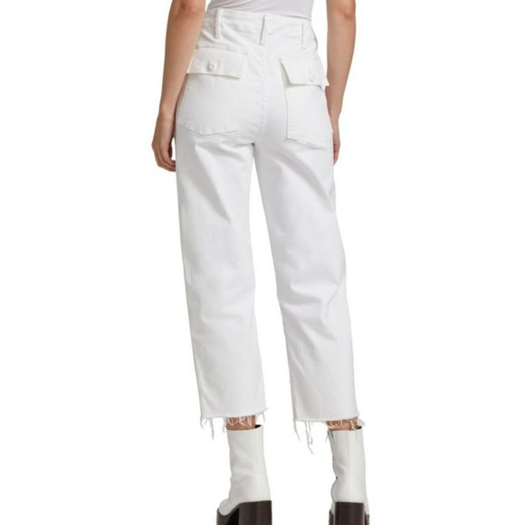 MOTHER The Private Frayed Ankle Jeans - Picture 2 of 16